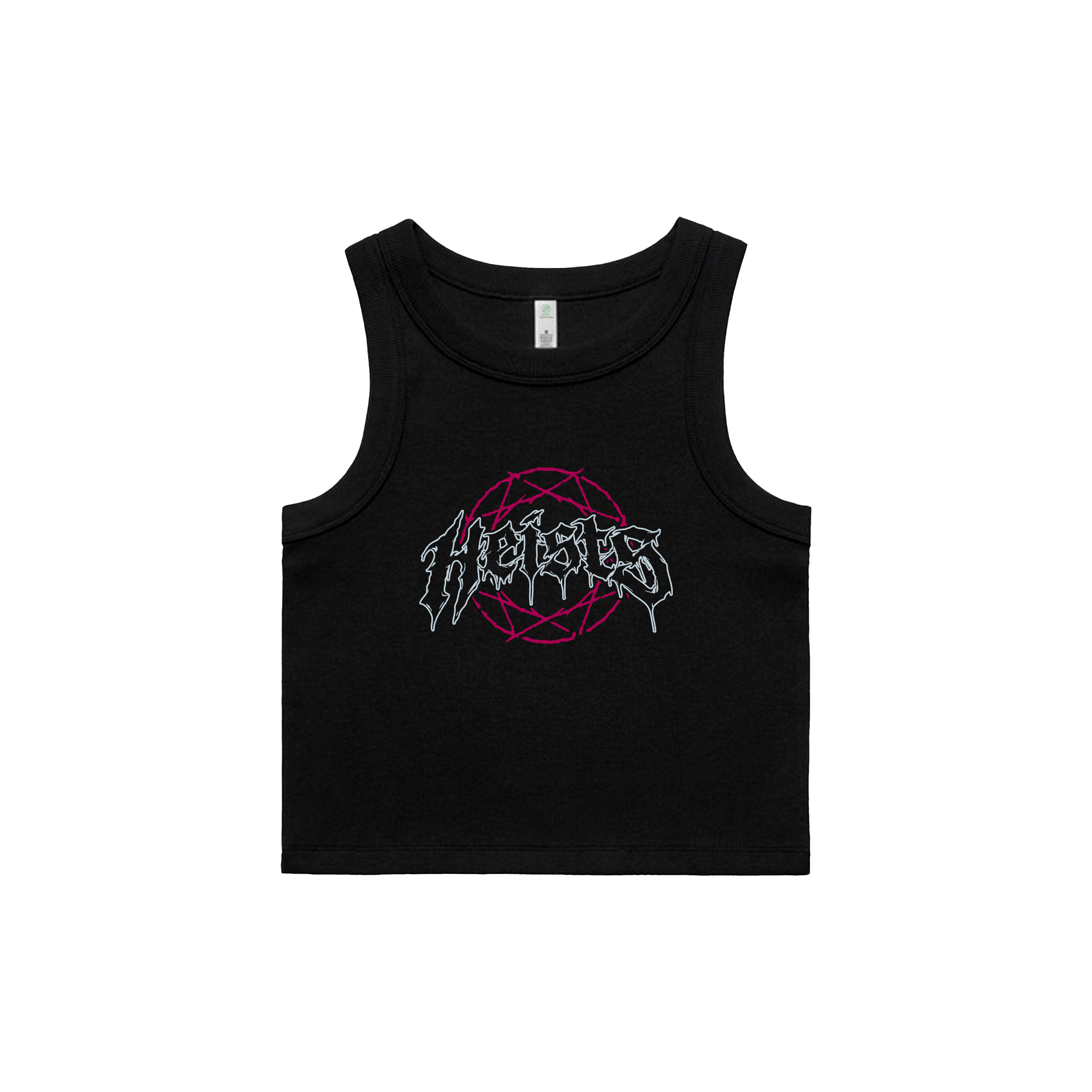 Embroidered Crop Tank