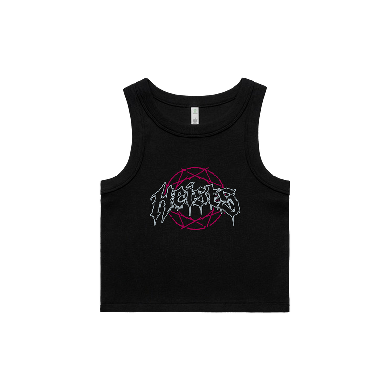 Embroidered Crop Tank